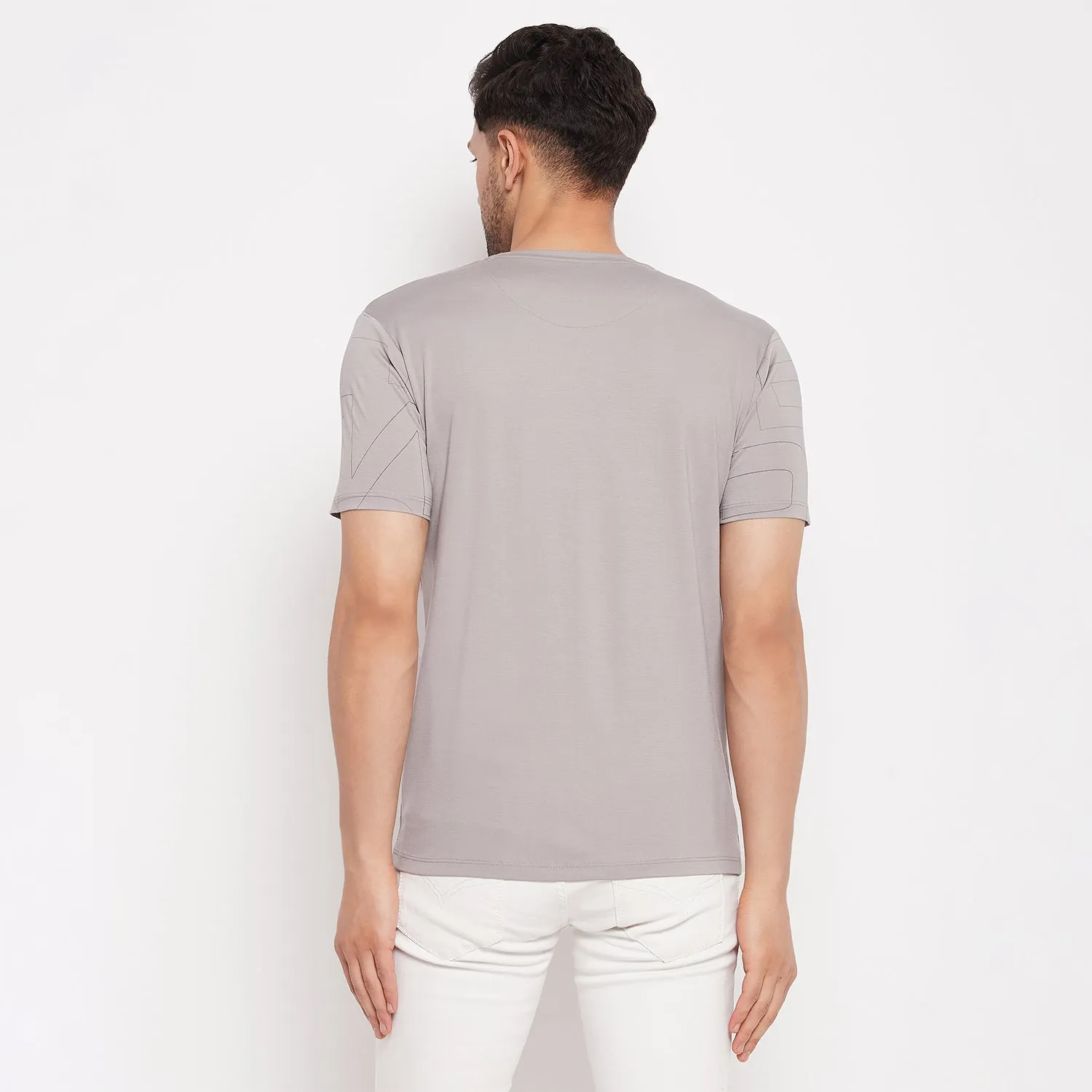 Duke Stardust Men Round Neck Half Sleeve Cotton T-shirt (LF5756)