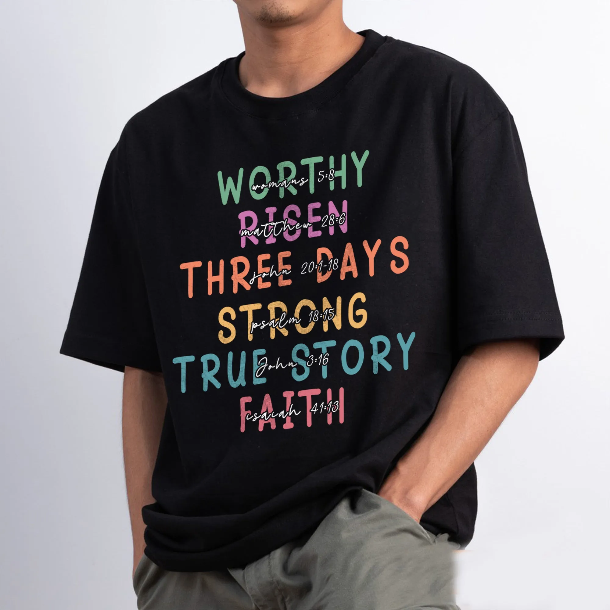 Easter Christian Sublimation T-shirt, A lot can happen in 3 days Sublimation Shirt, EasterTee, Jesus Shirt, Happy Easter Day