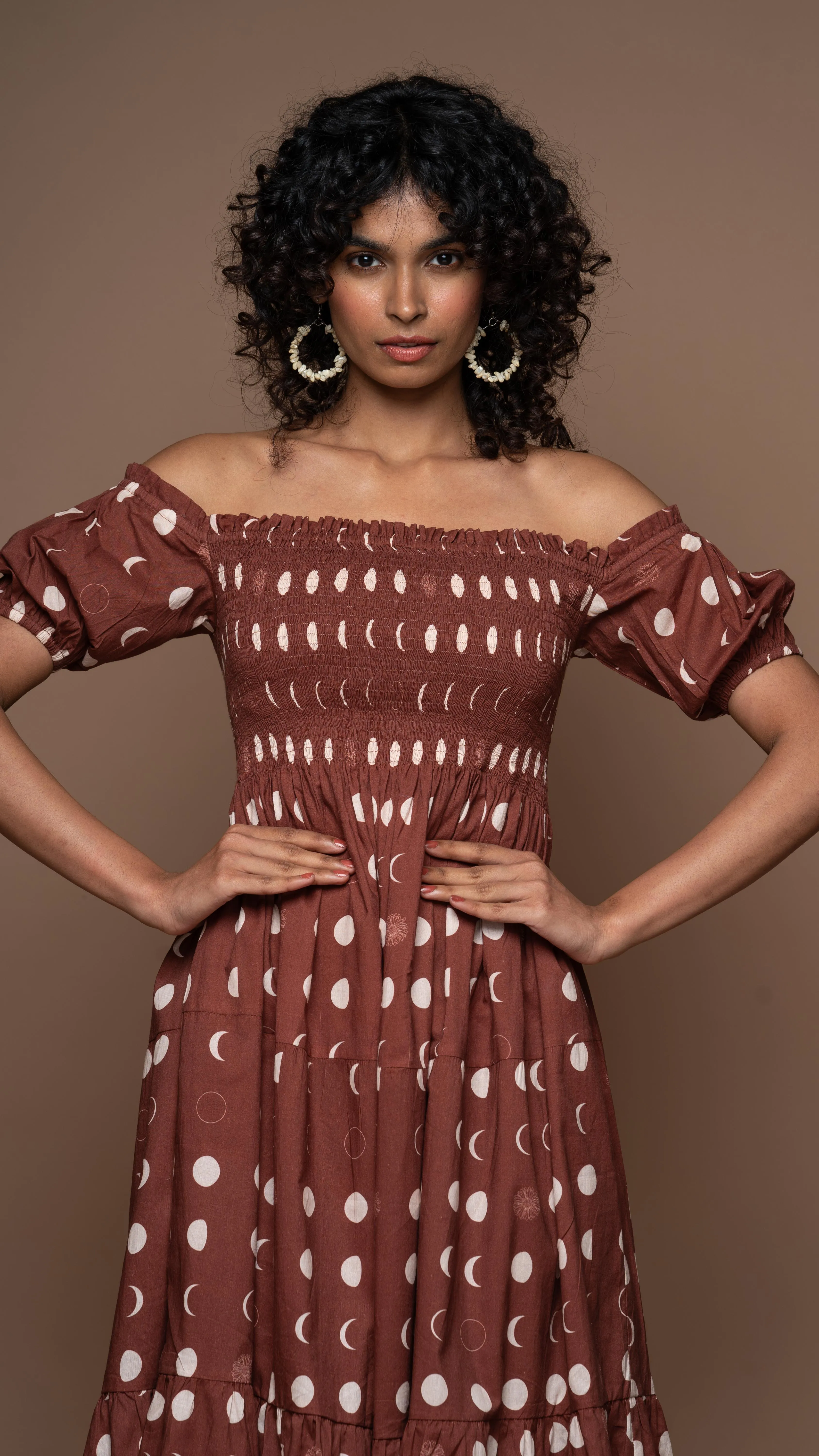 Easy Elegance Midi Dress in I will be back Pattern