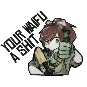 EDGY SAYORI STICKER