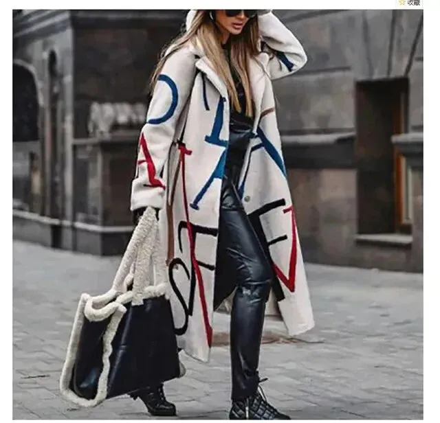 Elegant Heidi-style long coat