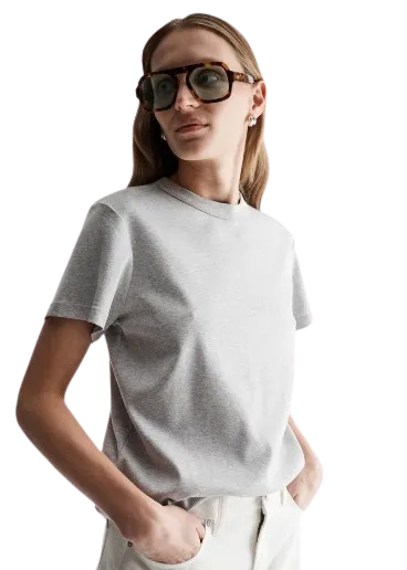 Elka Collective Mia Tee - Grey Marle