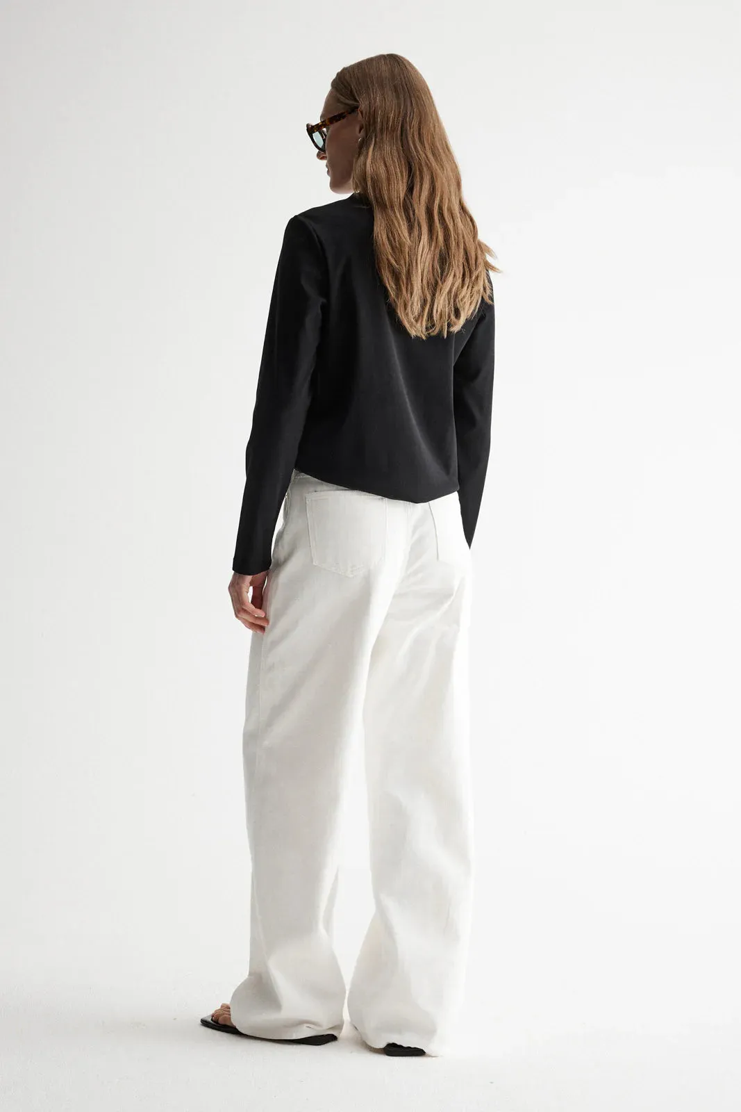 Elka Collective Zoe Long Sleeve Tee - Black