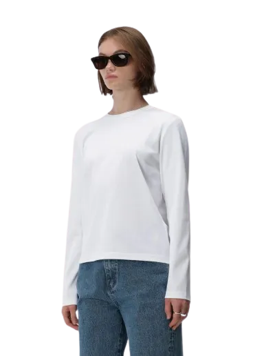Elka Collective Zoe Long Sleeve Tee - White