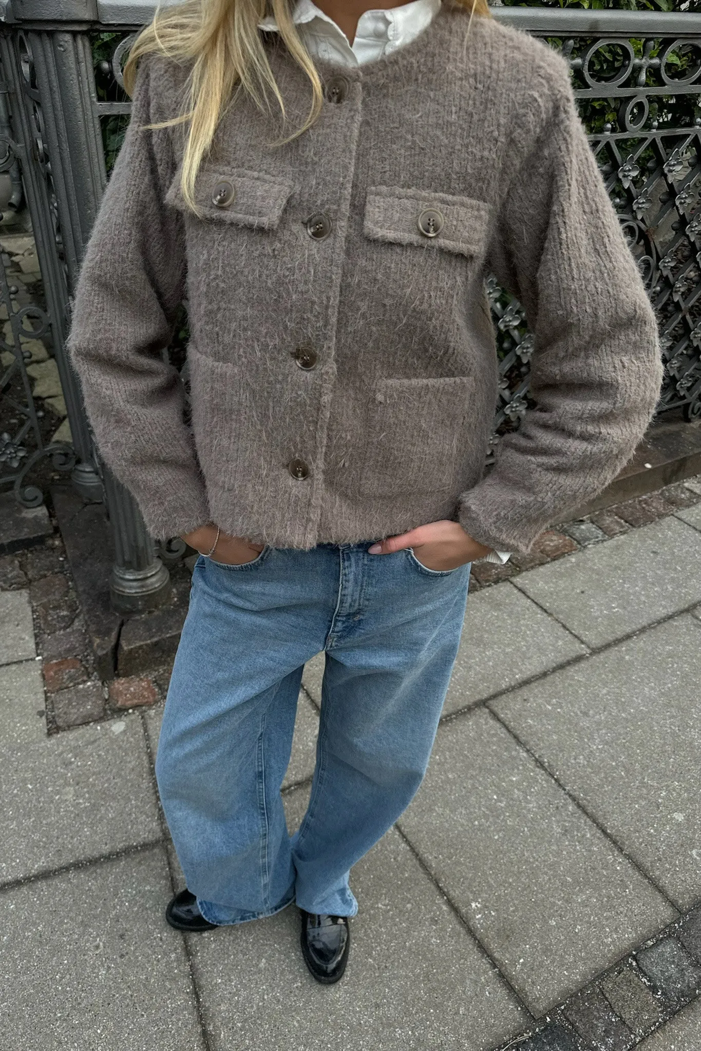 ElliIC Jakke - Mørk Beige