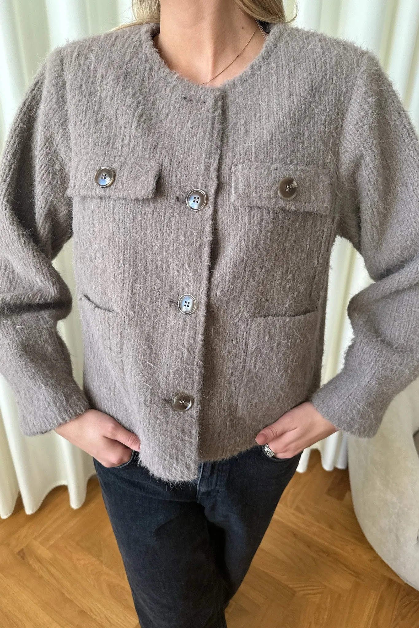 ElliIC Jakke - Mørk Beige