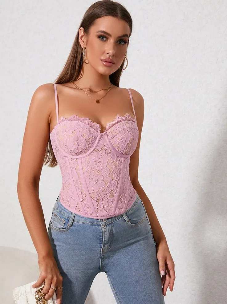 Eloise Lace Corset Top