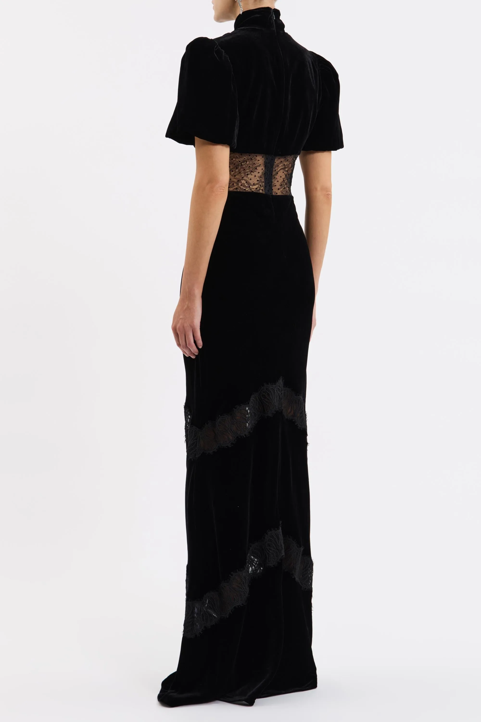 Ethel Puff Sleeve Gown
