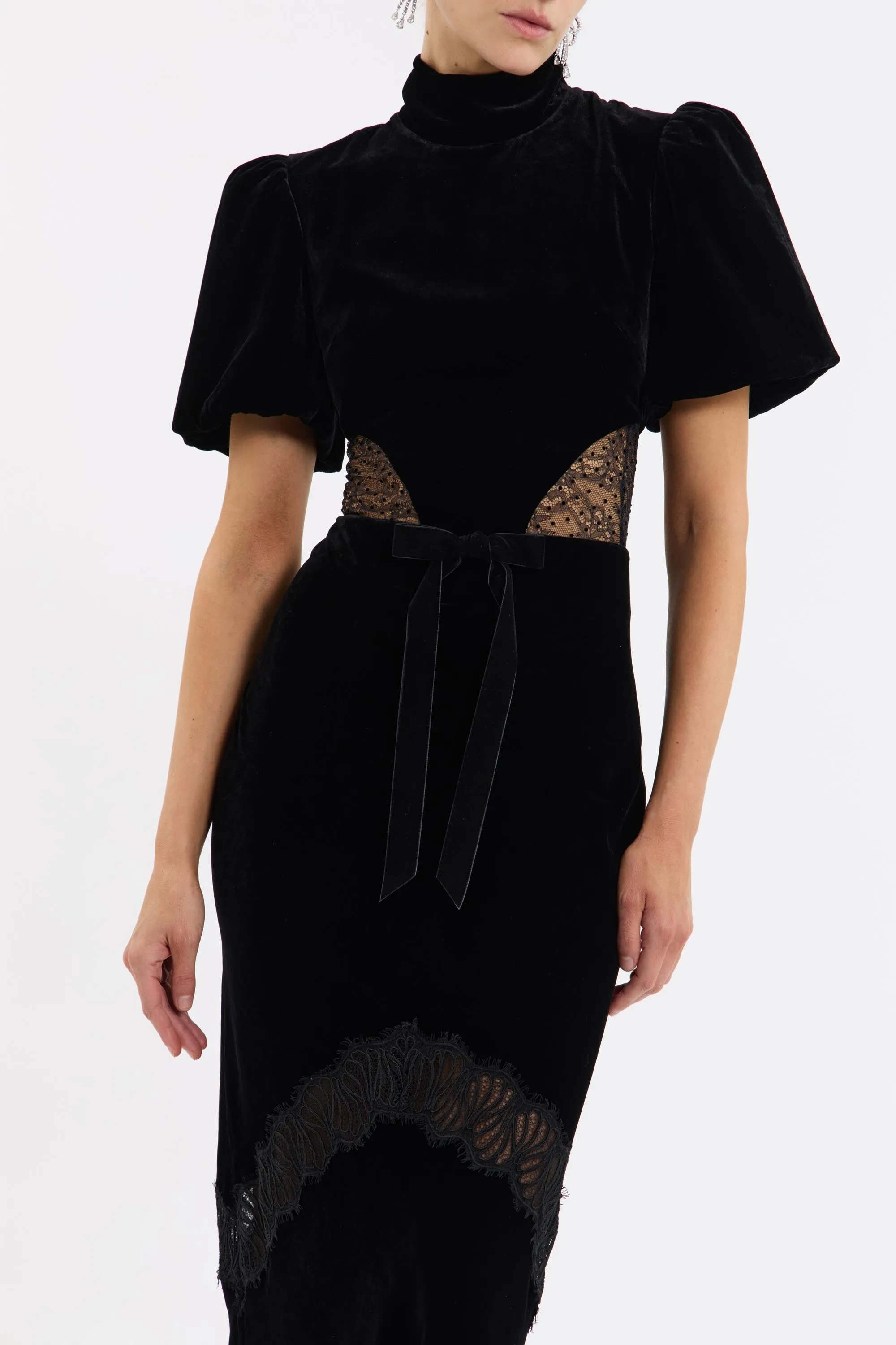 Ethel Puff Sleeve Gown