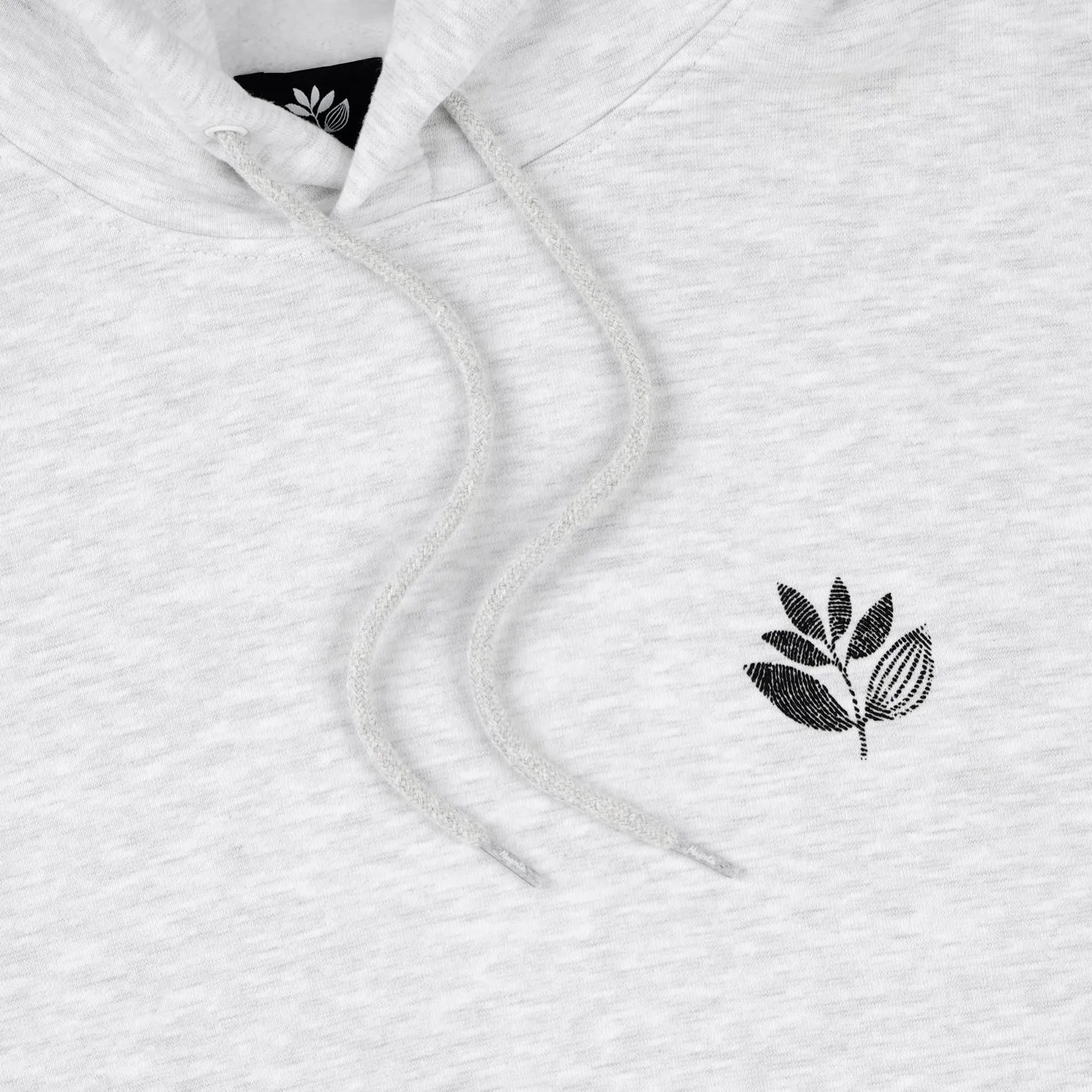 FINGERPRINT PLANT HOODIE ASH