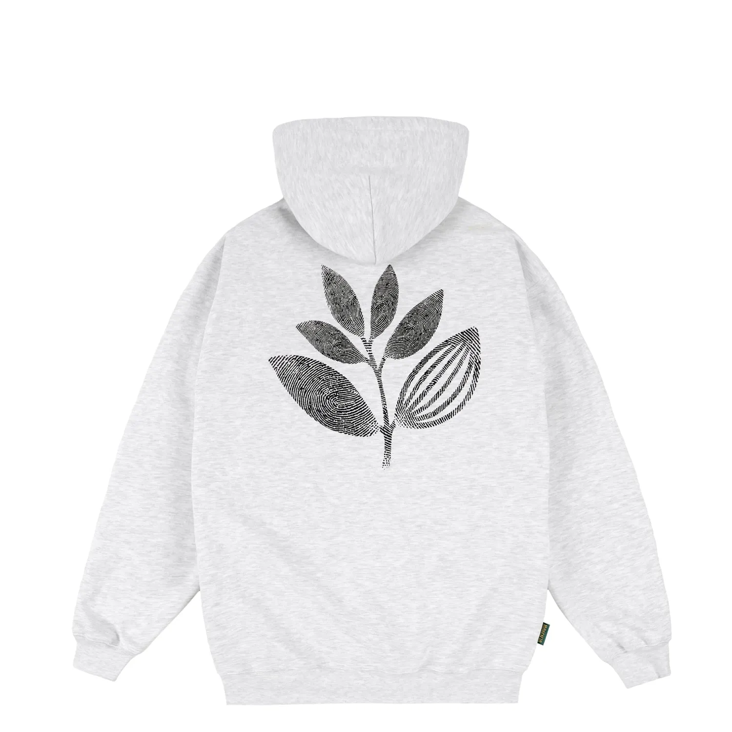 FINGERPRINT PLANT HOODIE ASH