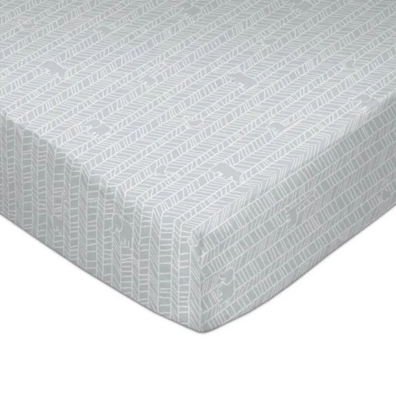 Fitted Cotton Crib Sheet
