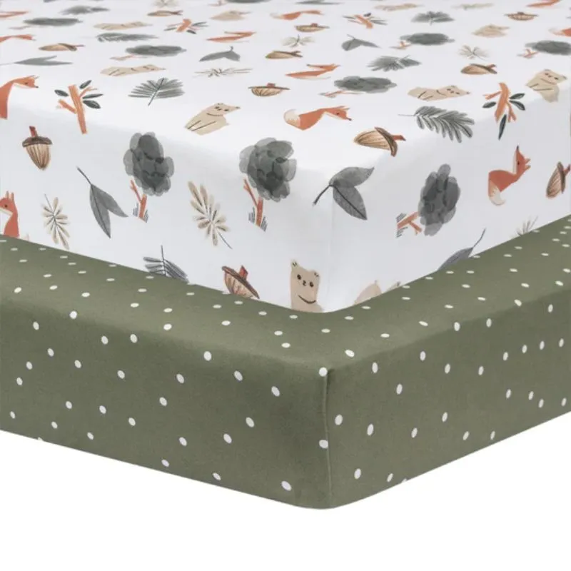 Fitted Cotton Crib Sheet