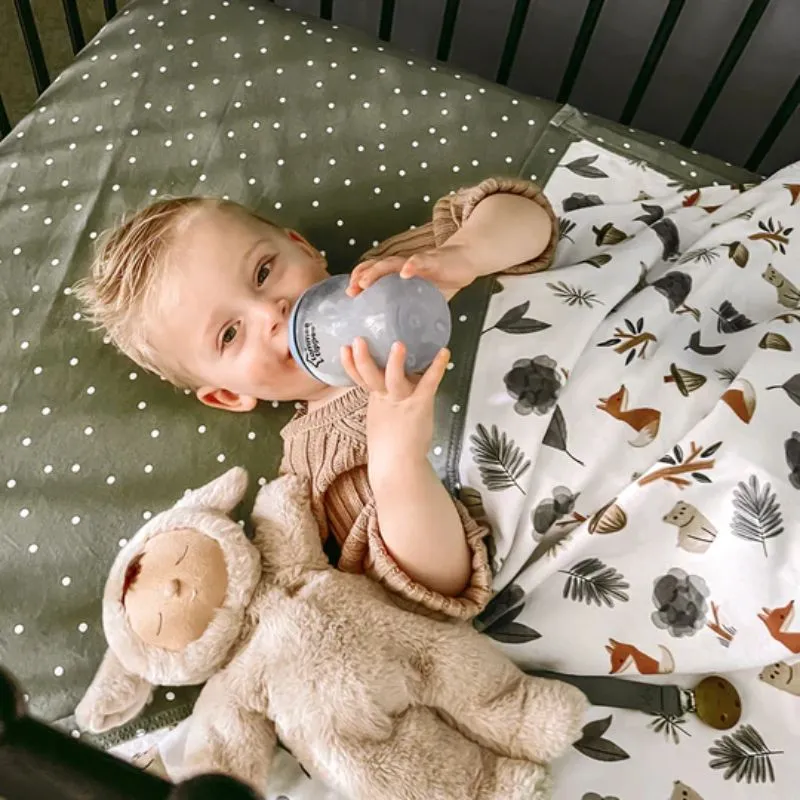 Fitted Cotton Crib Sheet
