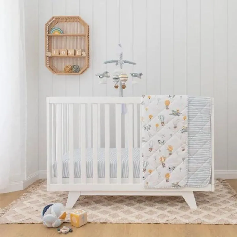Fitted Cotton Crib Sheet