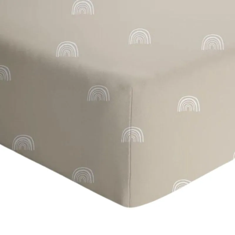 Fitted Cotton Crib Sheet