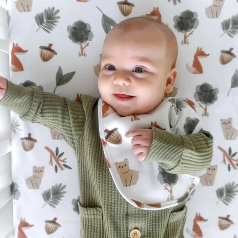Fitted Cotton Crib Sheet
