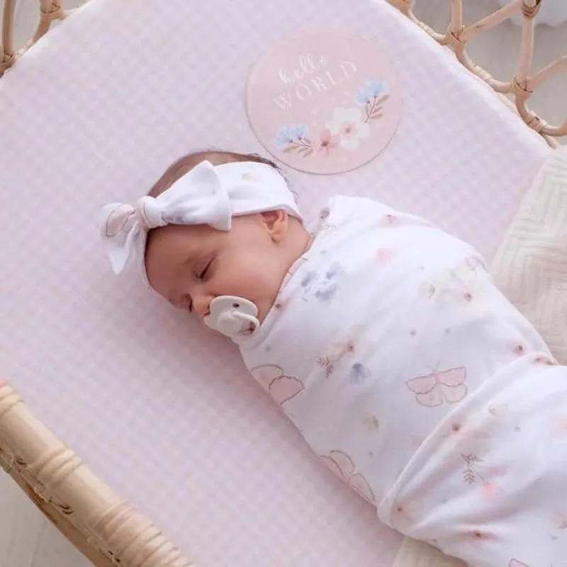 Fitted Cotton Crib Sheet
