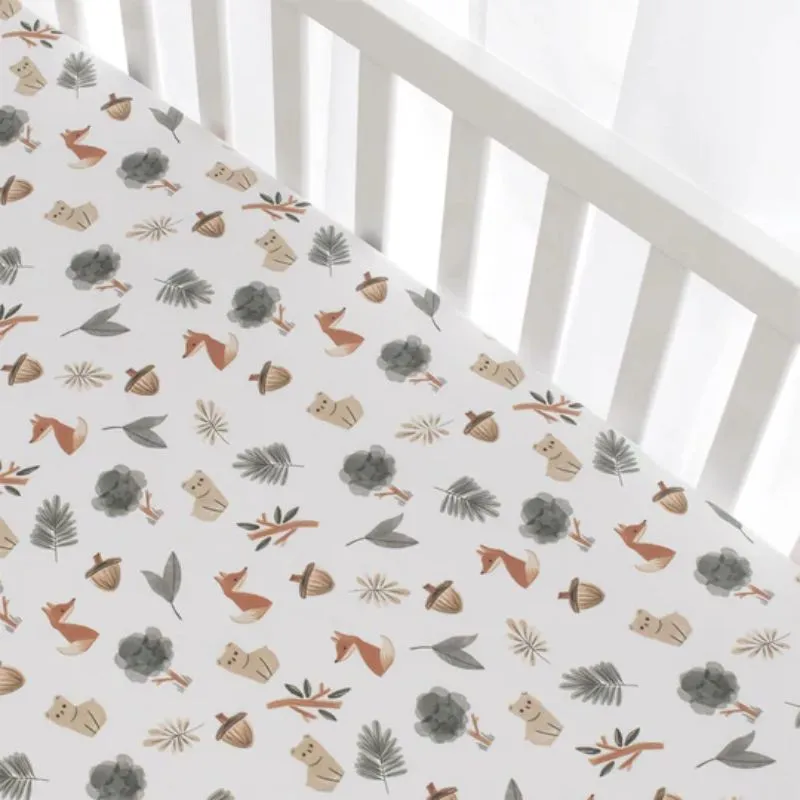 Fitted Cotton Crib Sheet