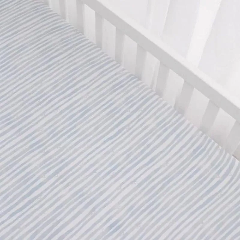 Fitted Cotton Crib Sheet