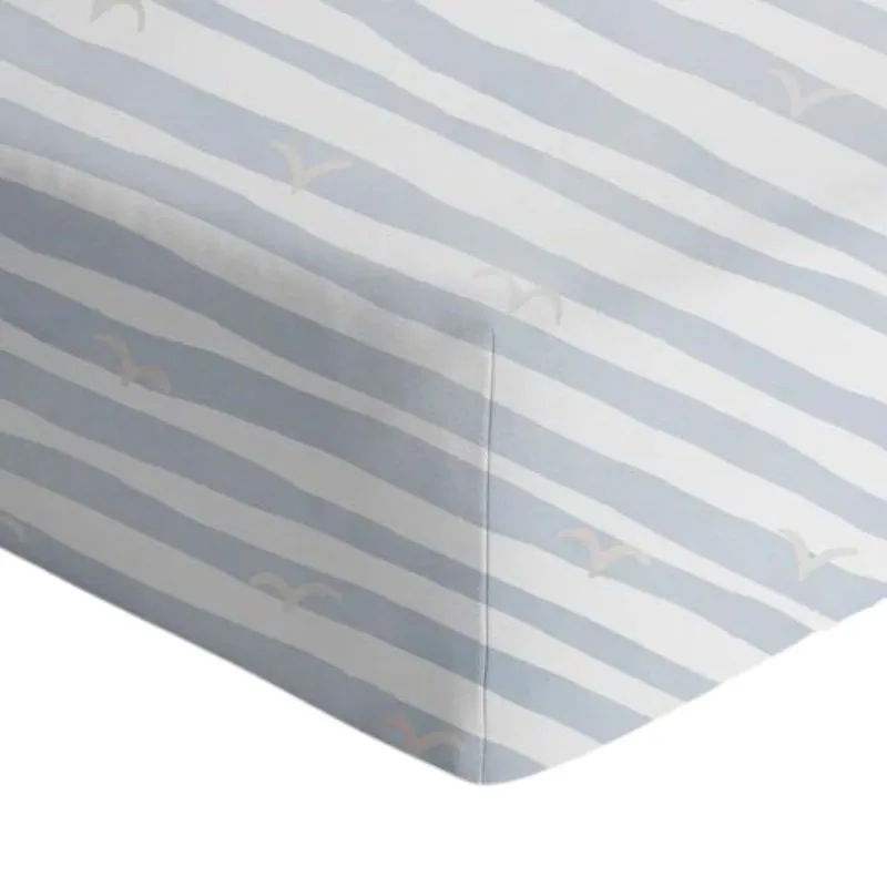 Fitted Cotton Crib Sheet