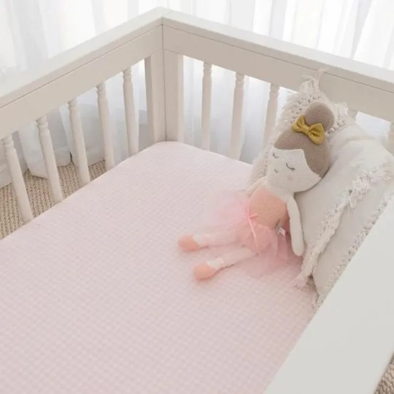Fitted Cotton Crib Sheet