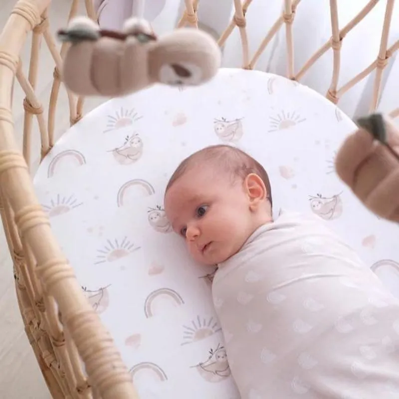 Fitted Cotton Crib Sheet