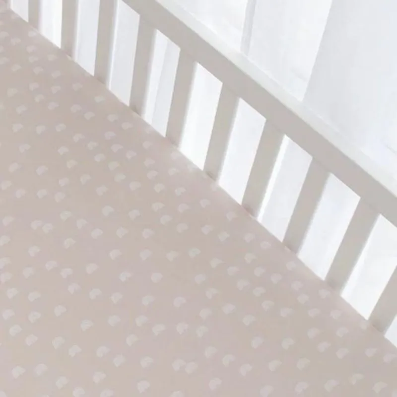Fitted Cotton Crib Sheet