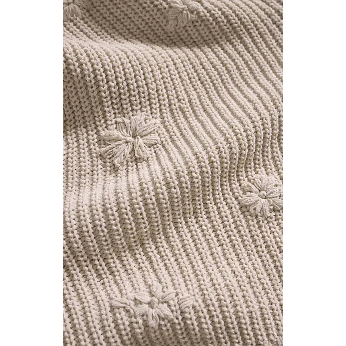 FLEUR CARDIGAN IN PARCHMENT