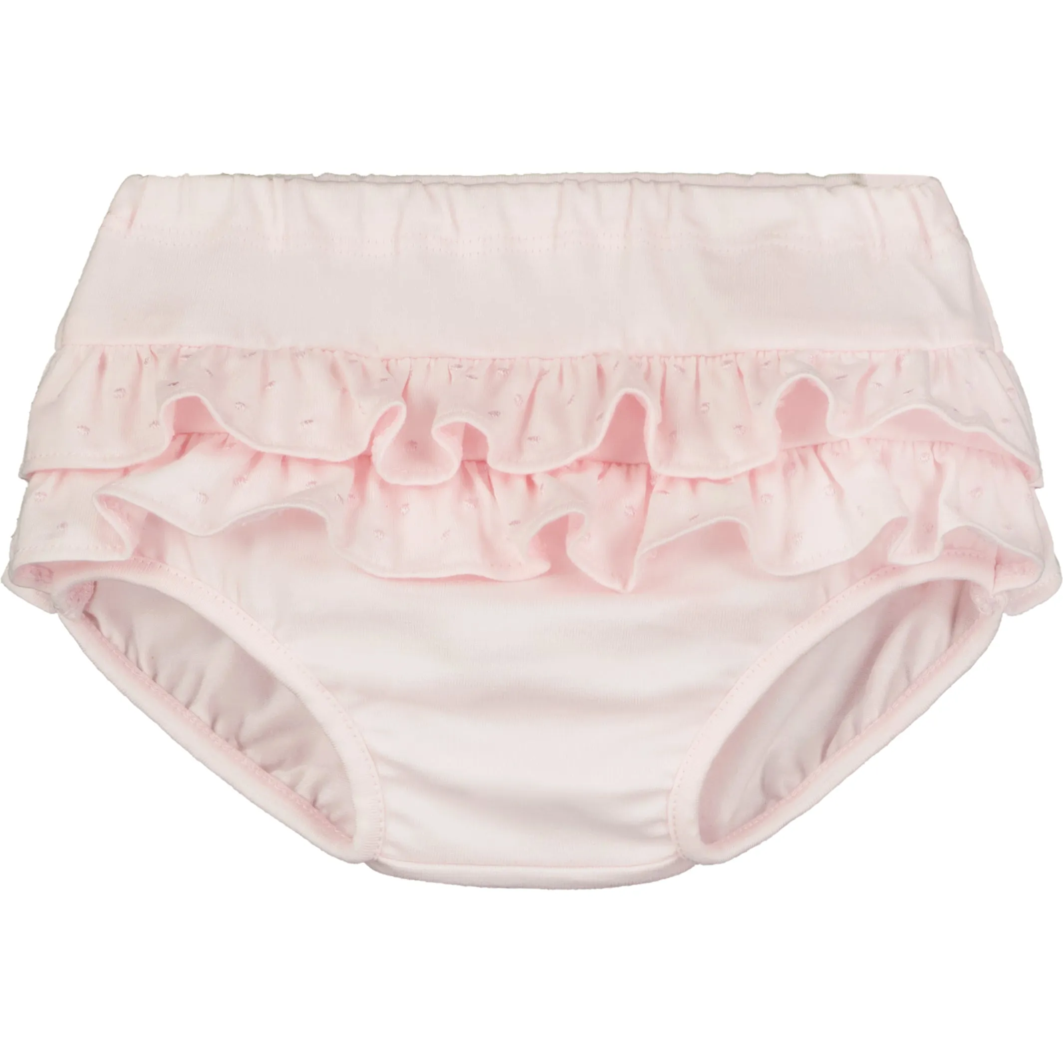 Flossie Pink Frilly Baby Girls Pants