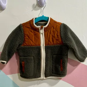 Fluffy Jacket, 6-12m