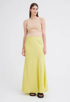 Foster Ribbed Cotton Tank - Crumb Beige