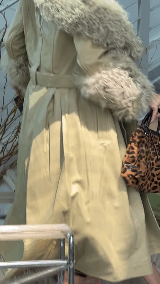 Foxy Shearling Coat