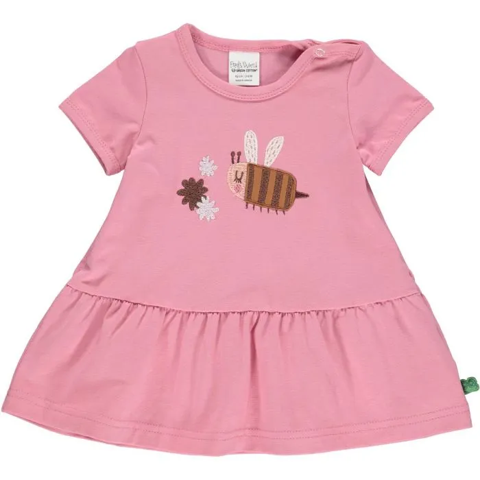 Fred's World Bumblebee Dress with Bee Applique