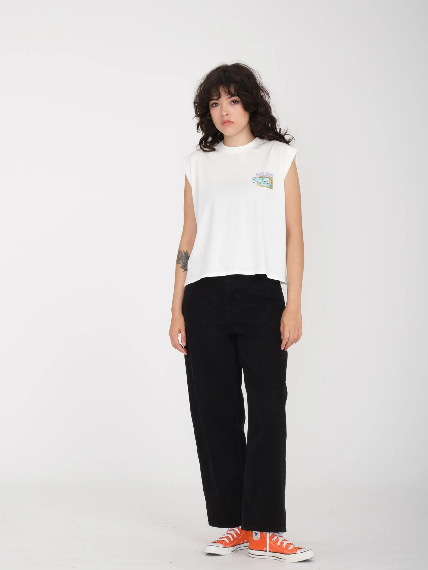 Frenchsurf Top - STAR WHITE