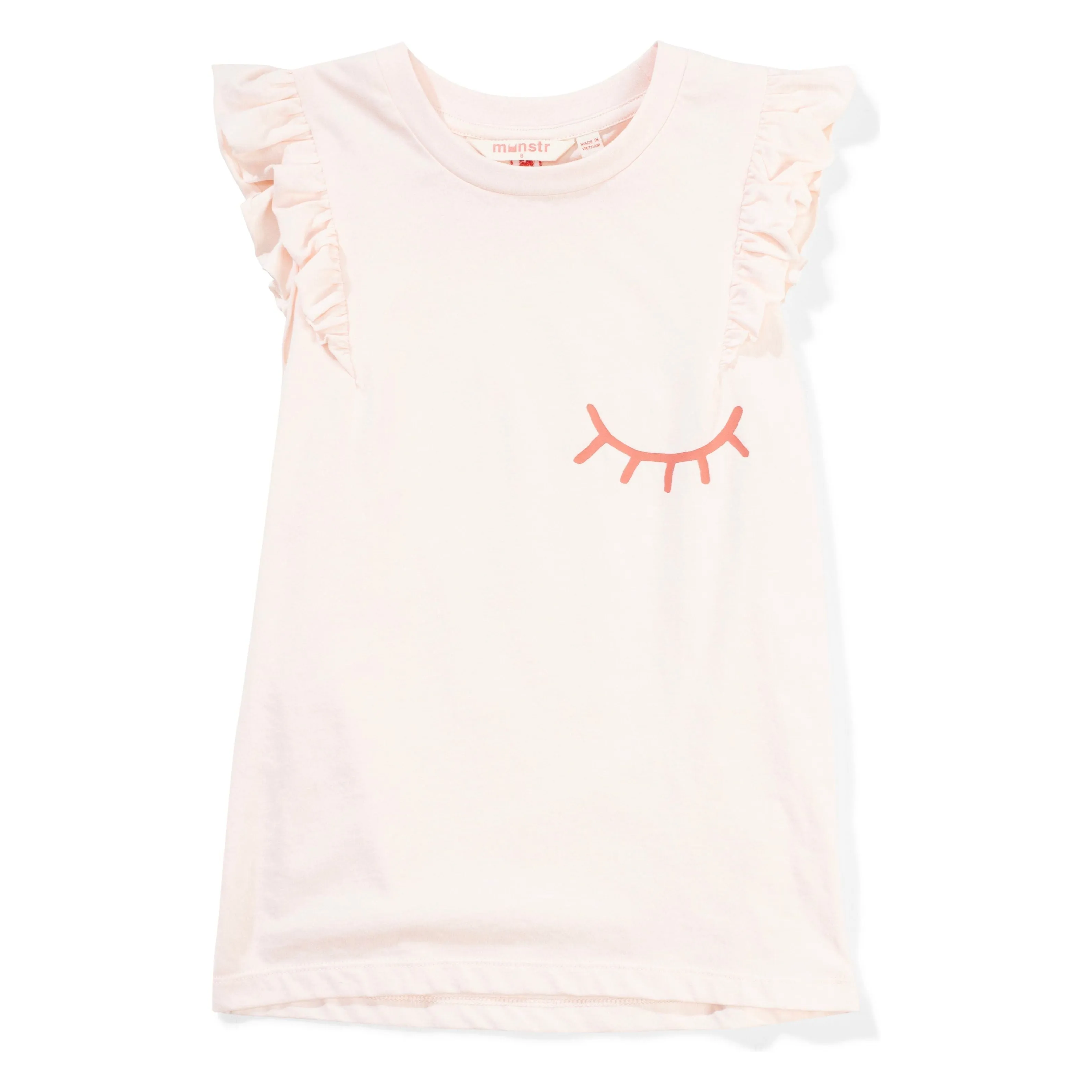 Frill Tide Tank - Pearl