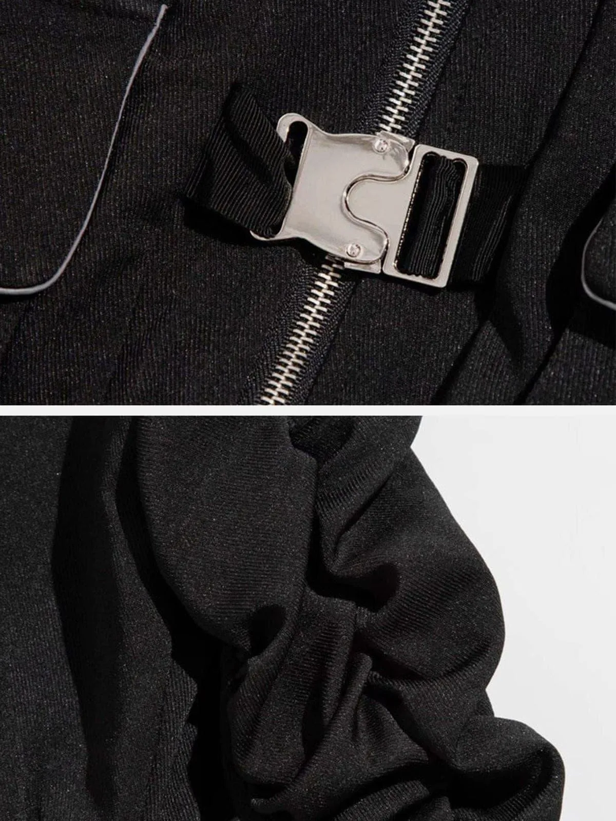 Function Multi Pockets Folds Jacket