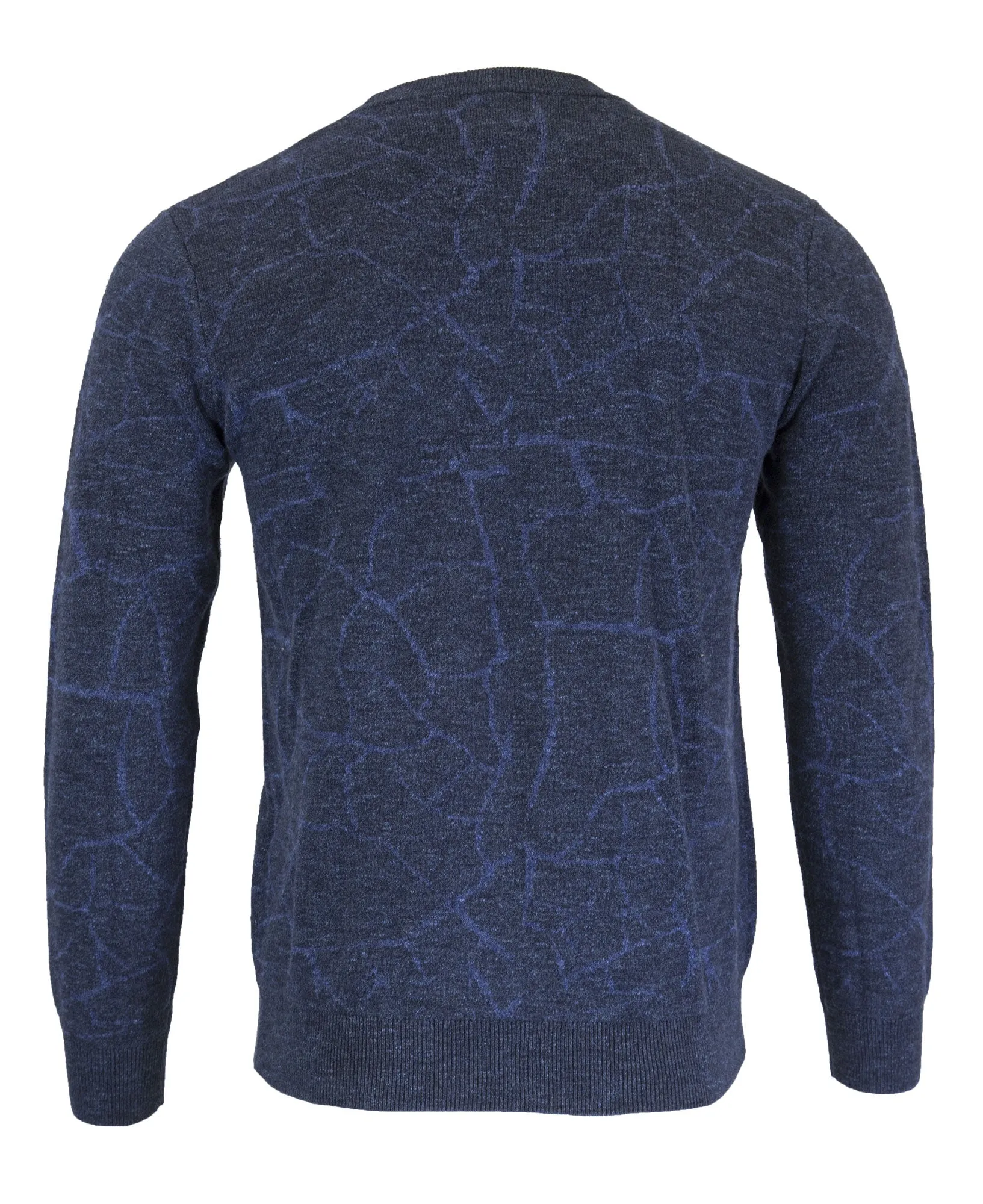GANT RUGGER The Indigo Desert Camo Sweater 8080009 Size M $185 NWT