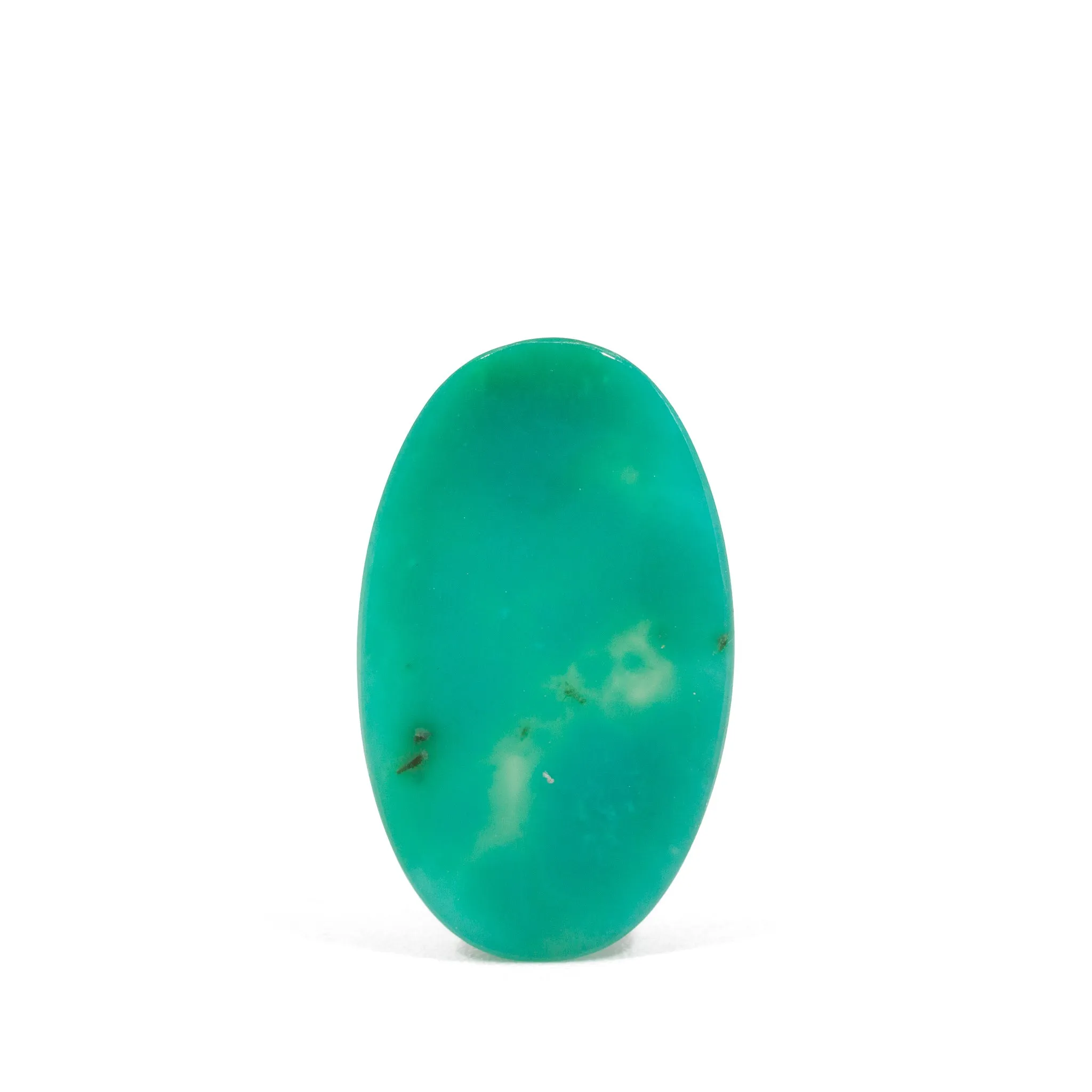 Gem Silica 18.63mm 8.47 Carat Gem Crystal Cabochon