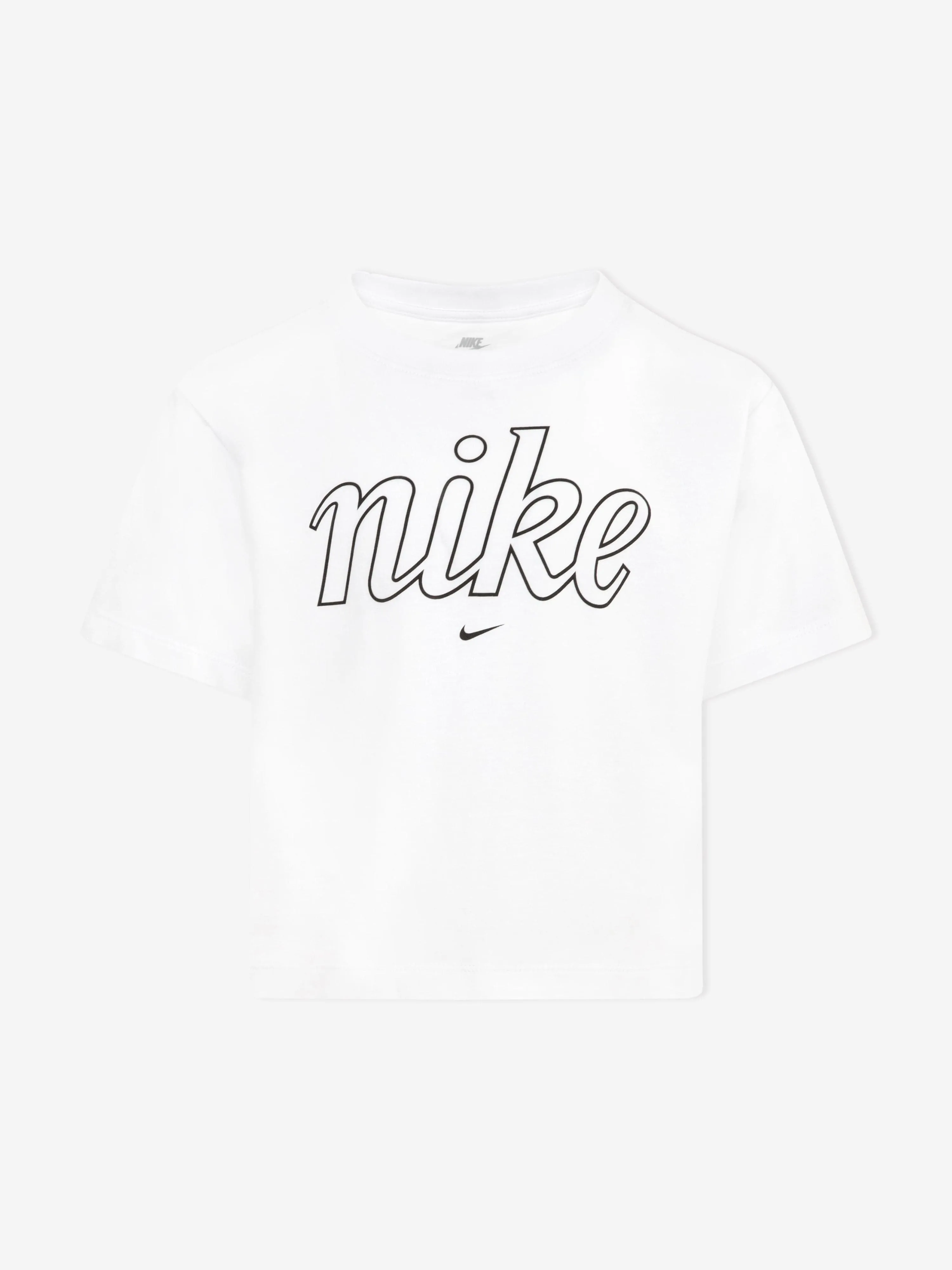 Girls GX Star Boxy T-Shirt in White