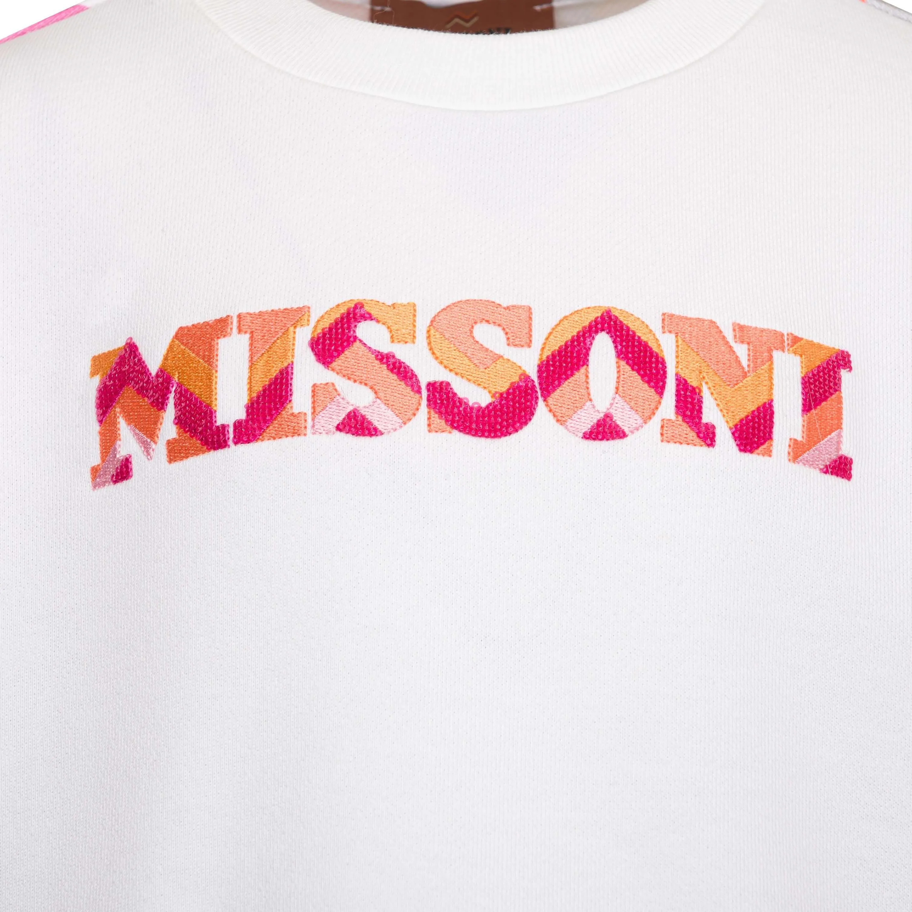 Girls Pink Logo Sweatshirt