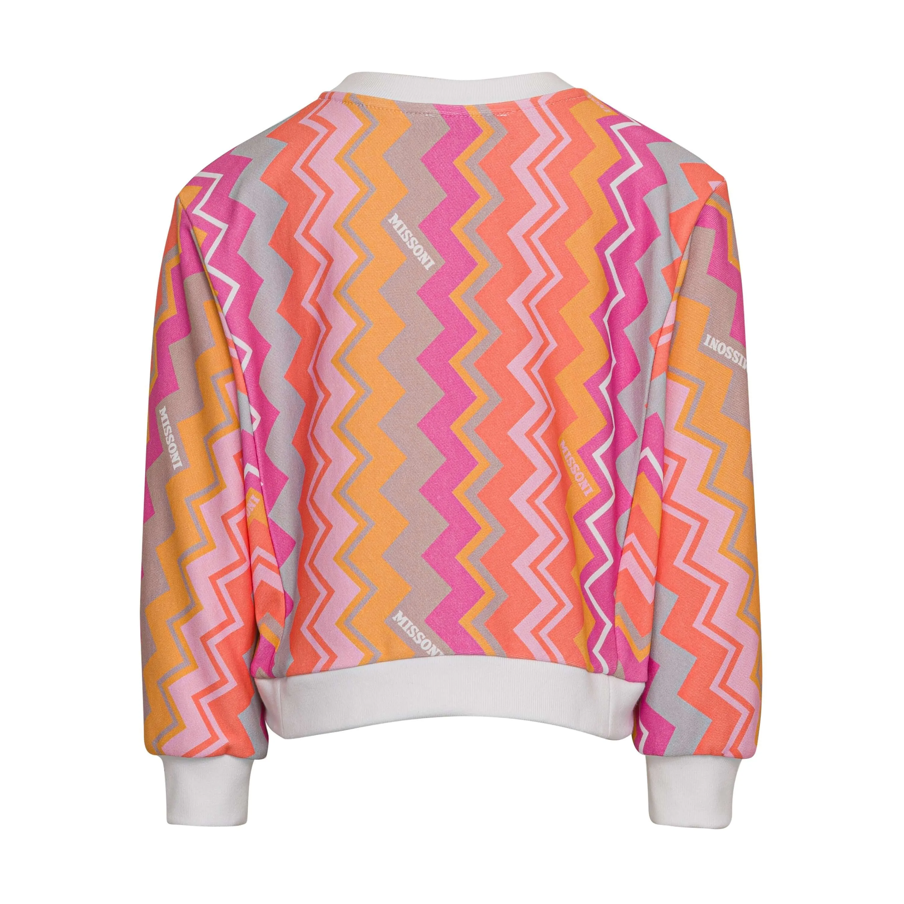 Girls Pink Logo Sweatshirt