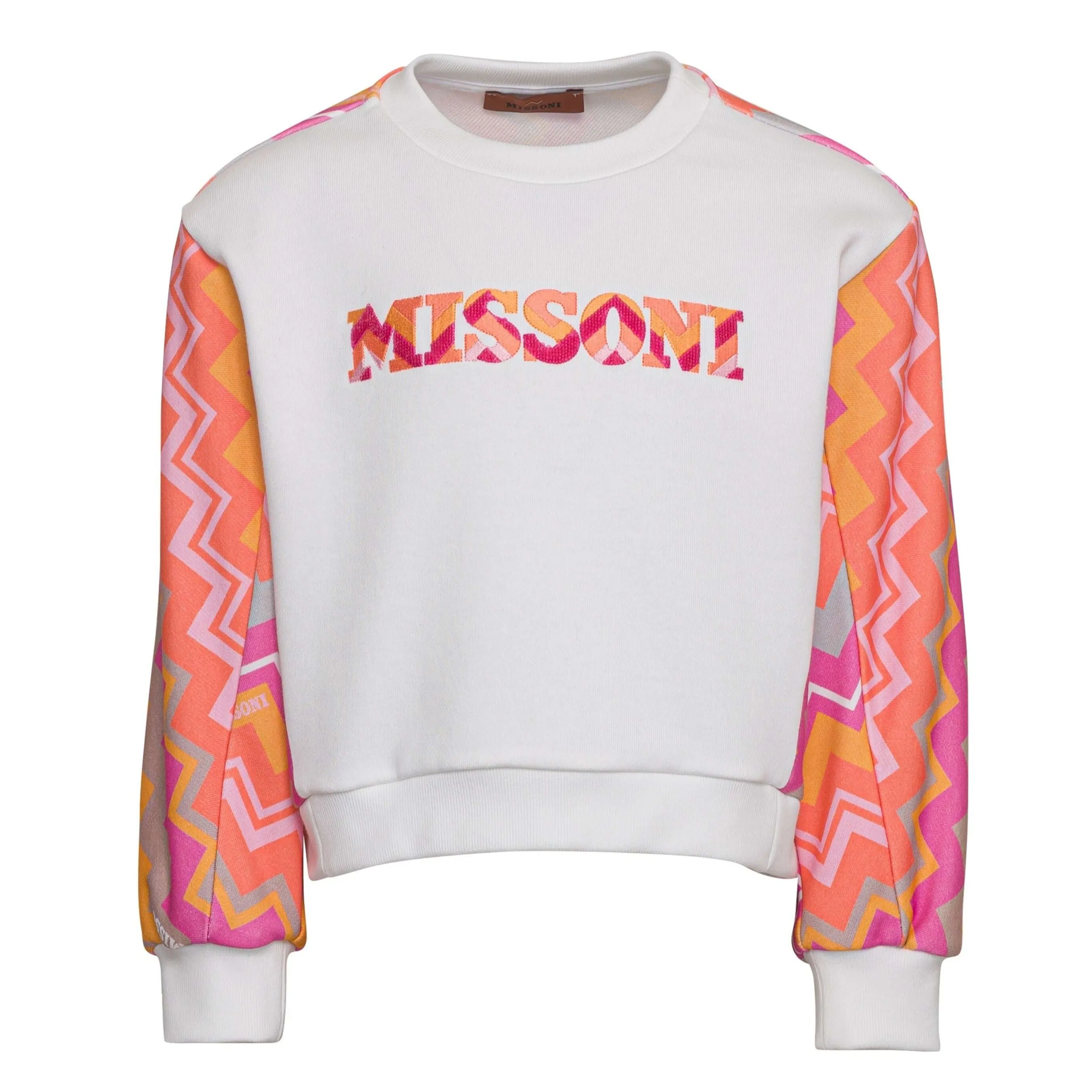 Girls Pink Logo Sweatshirt