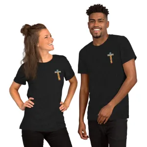 God turns broken pieces into masterpieces - Christian tshirt