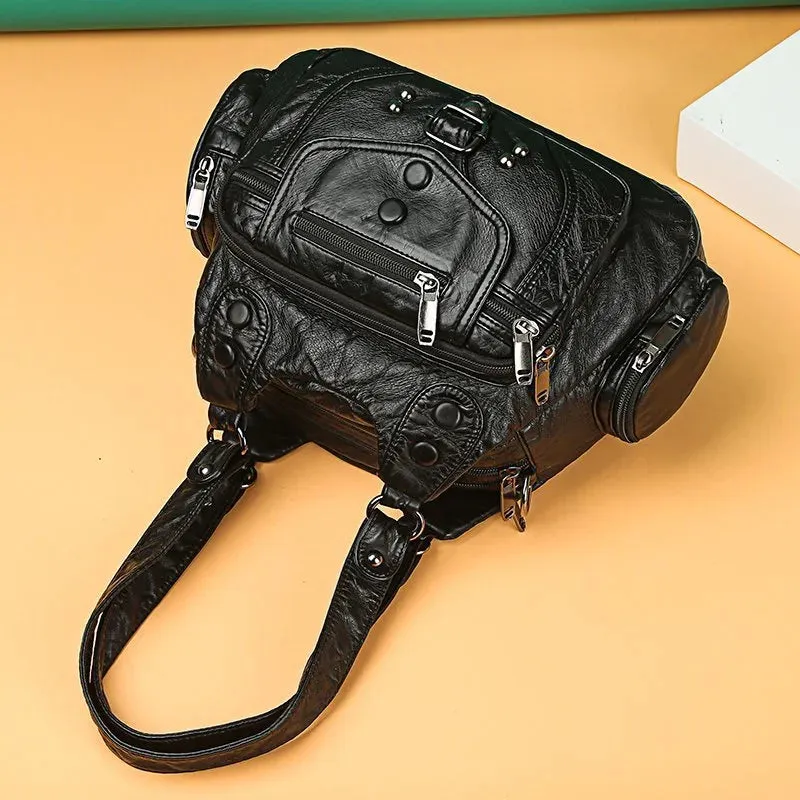 Guadalupe® | Stylish shoulder bag made from soft vegan leather