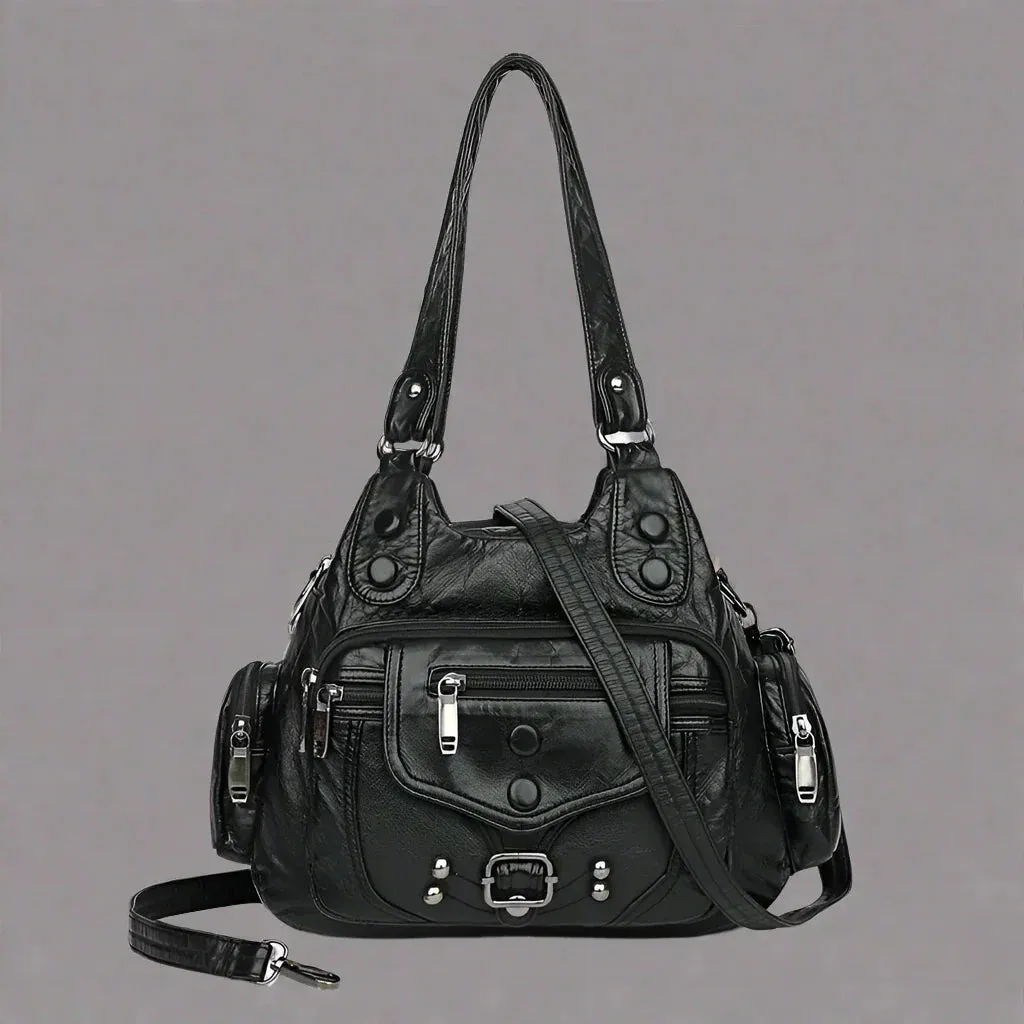 Guadalupe® | Stylish shoulder bag made from soft vegan leather