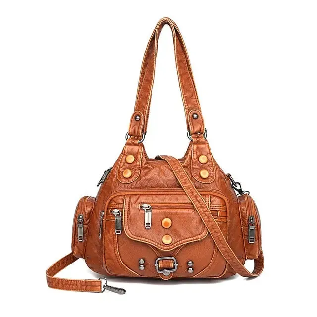 Guadalupe® | Stylish shoulder bag made from soft vegan leather