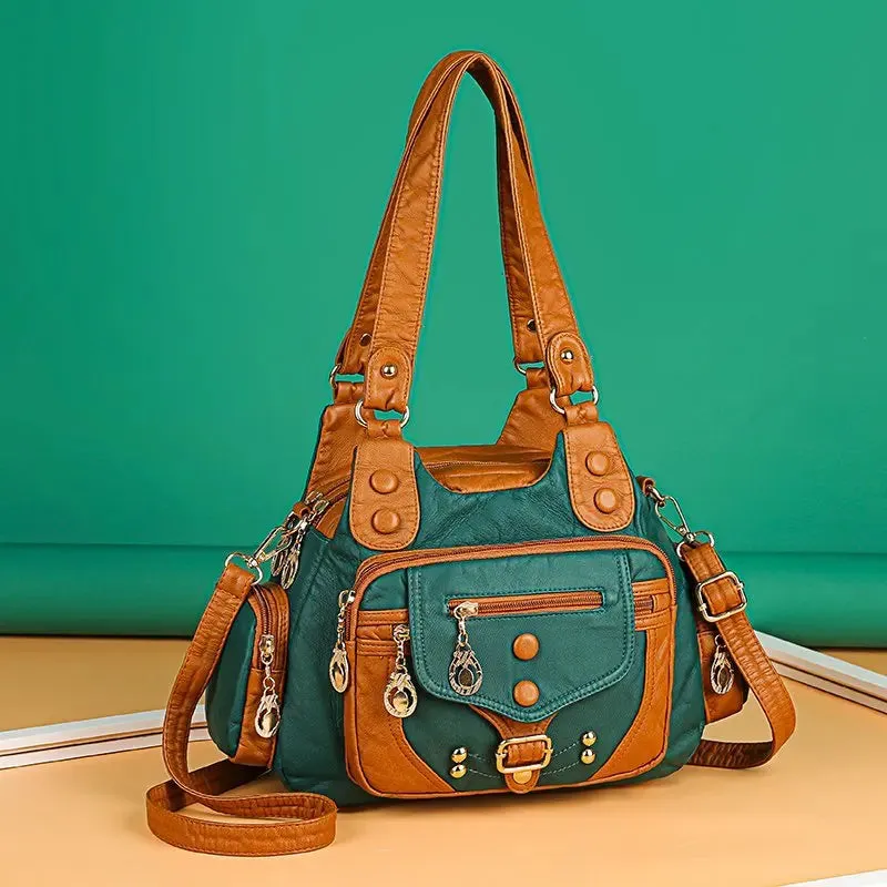 Guadalupe® | Stylish shoulder bag made from soft vegan leather