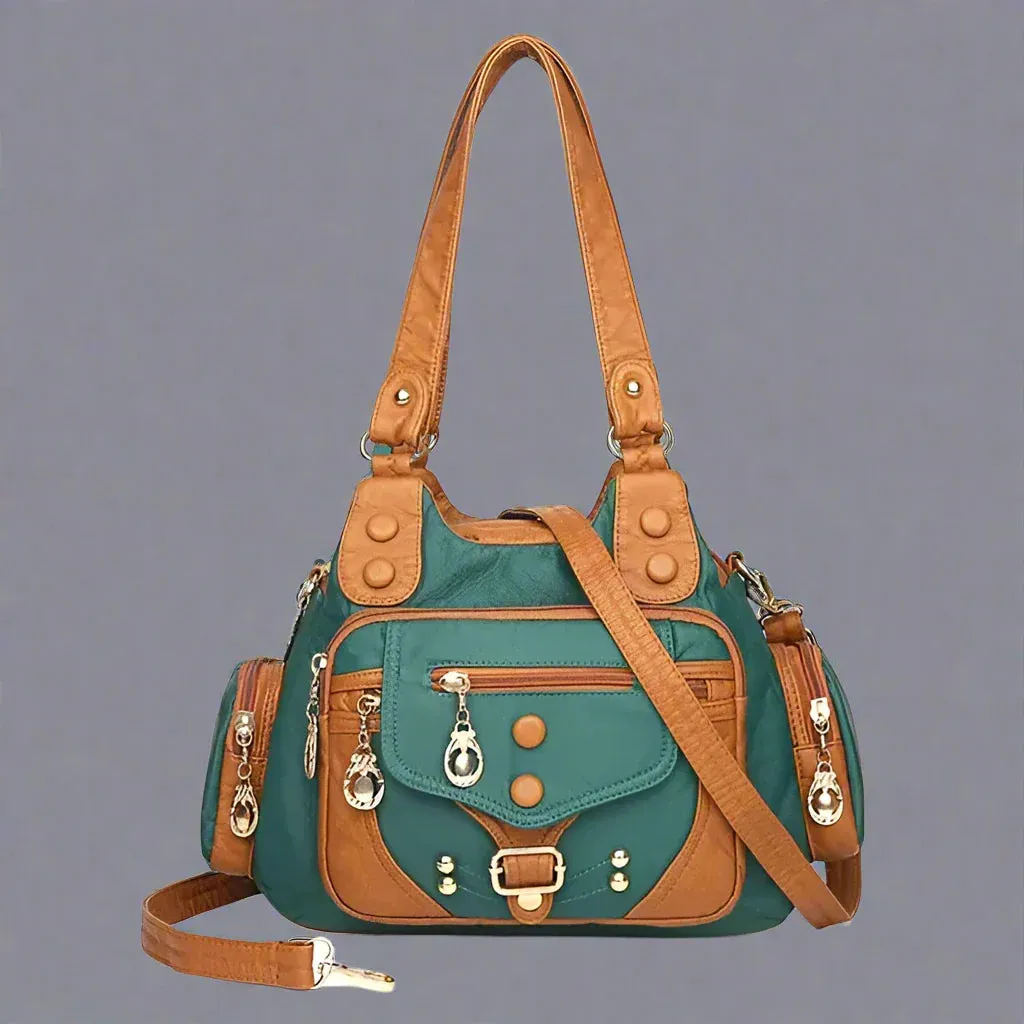 Guadalupe® | Stylish shoulder bag made from soft vegan leather