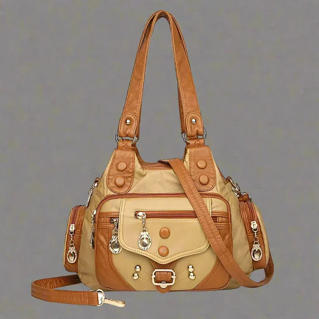 Guadalupe® | Stylish shoulder bag made from soft vegan leather
